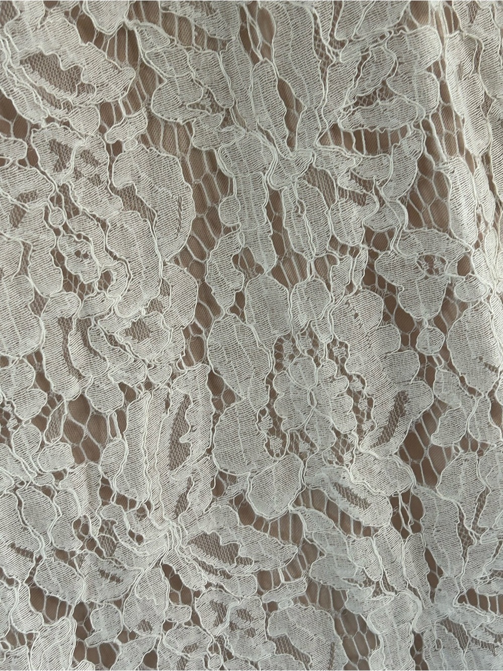 NWT Lulus Romance Dreamer White Lace Off-the-Shoulder Maxi Dress - Picture 11 of 12